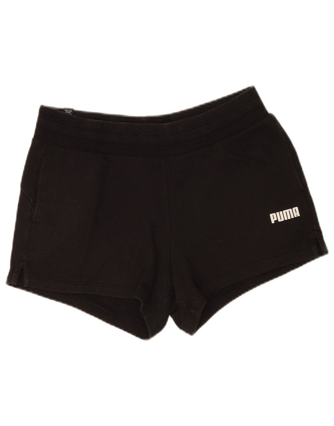 Damskie spodenki sportowe Puma UK 12, średnie czarne, bawełniane