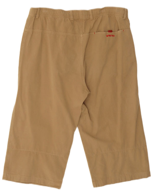 Męskie bermudy Playlife XL W38, beżowa bawełna