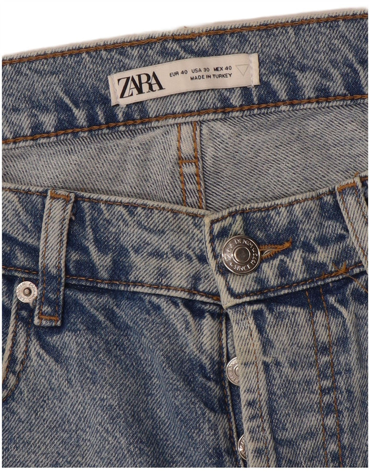 Męskie jeansy krótkie ZARA EU 40 Medium W30 L25 Niebieskie