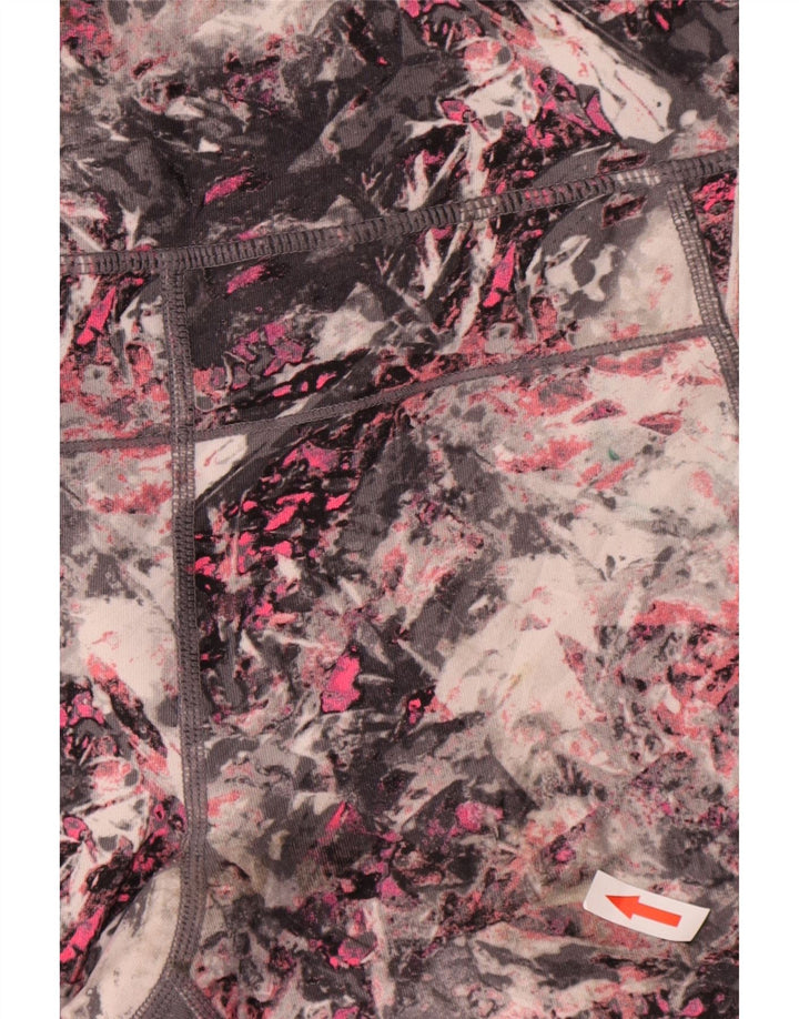 Damskie legginsy Calvin Klein z abstrakcyjnym wzorem UK 8, małe, wielokolorowe