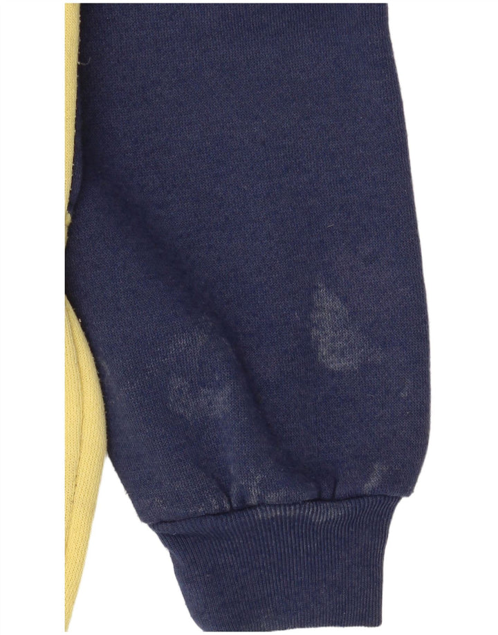 Męski sweter DASH z grafiką i kołnierzem, w kolorze średniożółtym