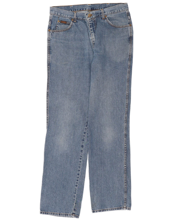 Męskie jeansy Wrangler Ohio Straight W34 L34 Niebieskie bawełniane