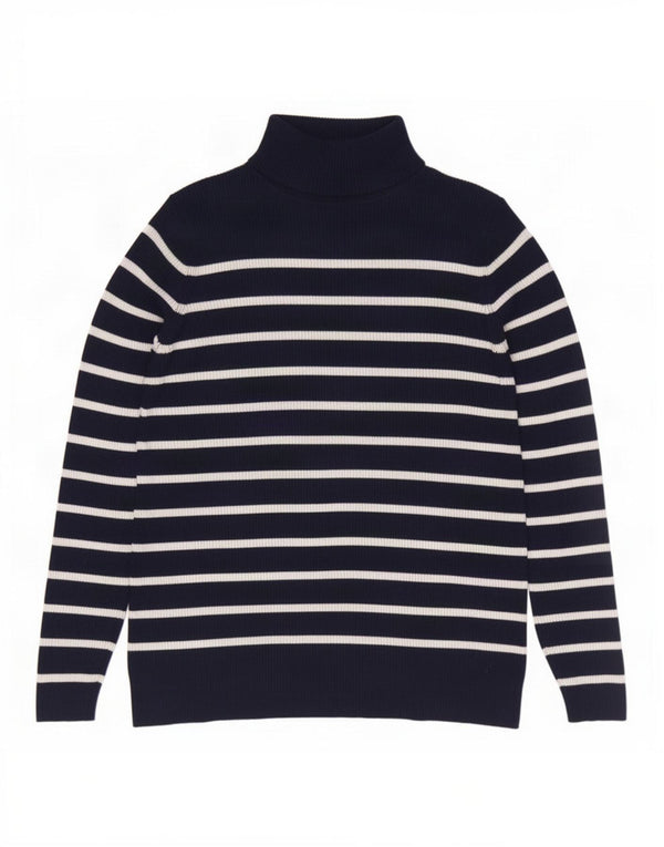Marks & Spencer Damski sweter z golfem UK 20 2XL granatowy