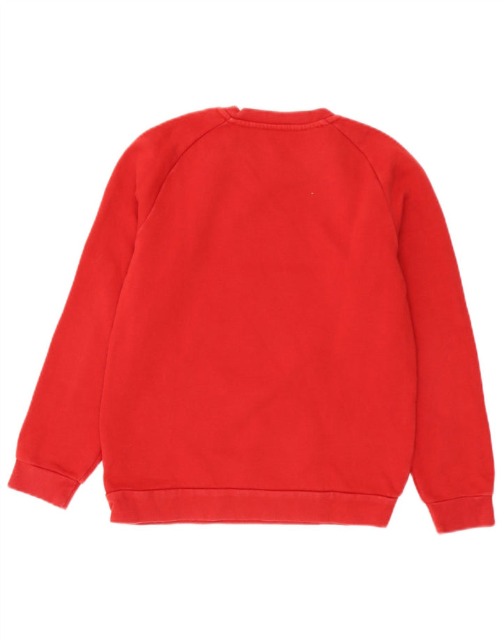 Adidas Chłopięca Bluza Sweter 11-12 Lat Czerwona Bawełna