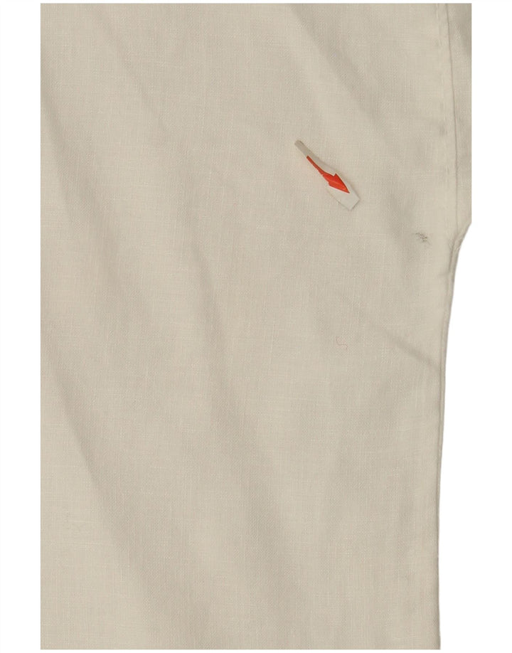 Damska bluzka Stefanel Batwing Top UK 14 Large White Line