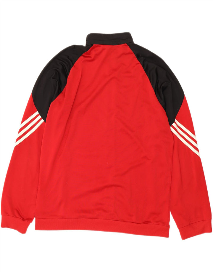 Adidas Męska bluza dresowa Top Jacket Medium Red Colorblock Poliester