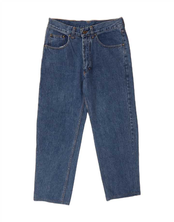 MASH Womens Cropped Jeans W33 L26 Blue Cotton Vintage Mash and Second-Hand Mash from Messina Hembry 