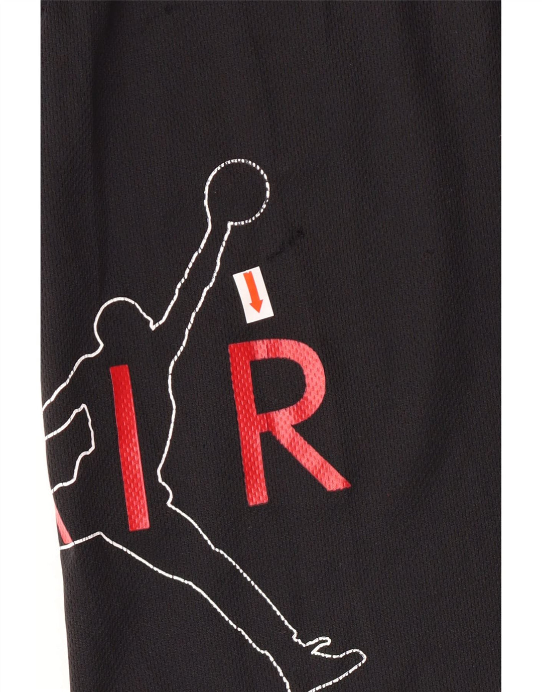 Chłopięce spodenki sportowe Jordan z grafiką 13-14 lat XL, czarny poliester