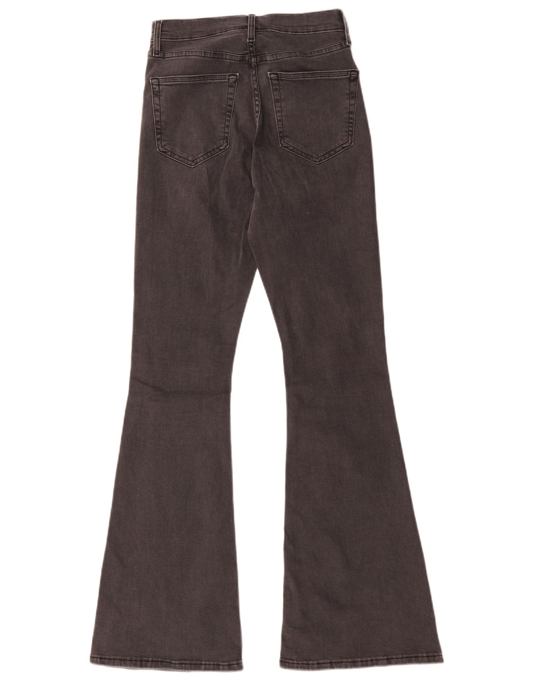 Damskie jeansy Topshop Jamie Flared W28 L32 Szara bawełna