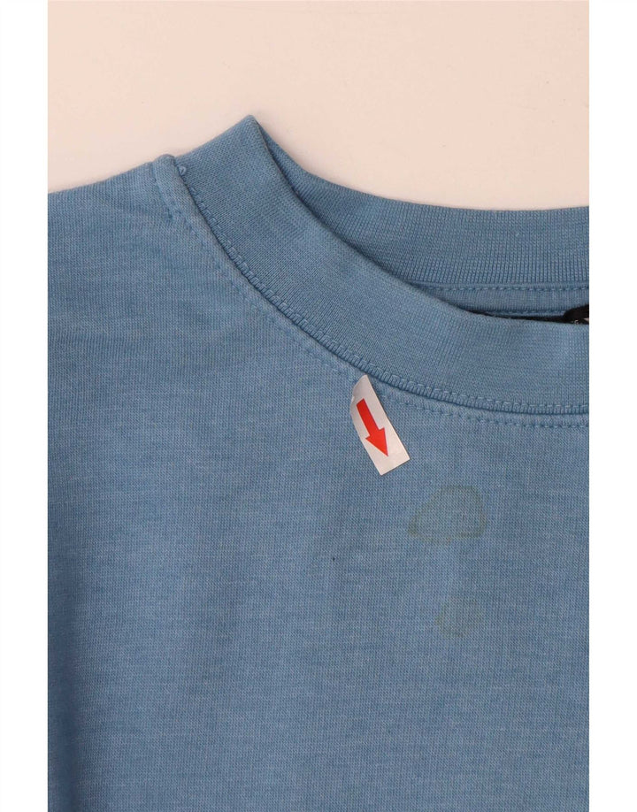 Damska bluza Zara Crop Sweter UK 10 Small Blue Polyester