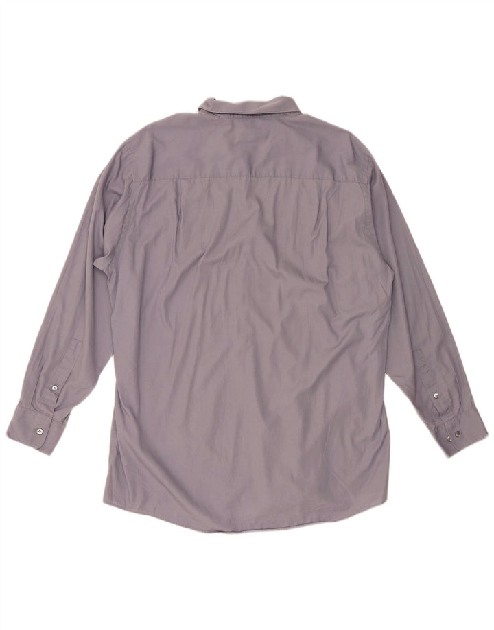 Koszula męska CALVIN KLEIN, rozmiar 16, duża niebieska