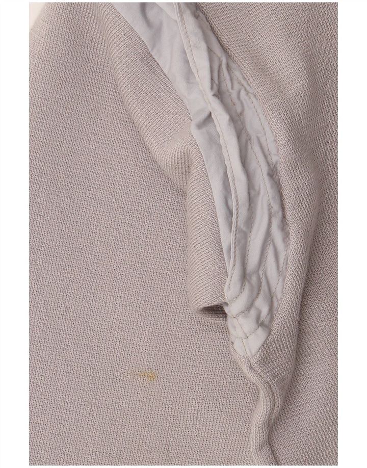 Sweter damski w stylu vintage, UK 12, średni szary