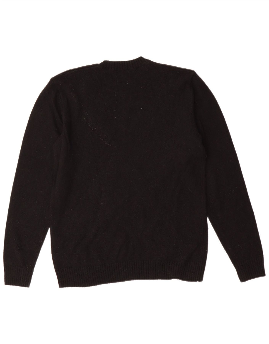 Męski standardowy sweter z okrągłym dekoltem Levi's, średnia czarna wełna