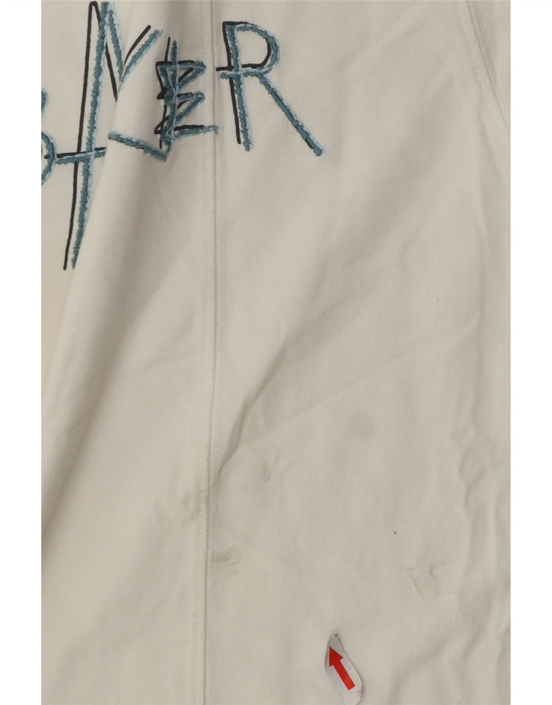 Męska koszulka z grafiką Ted Baker, rozmiar 5 XL, biała, bawełniana