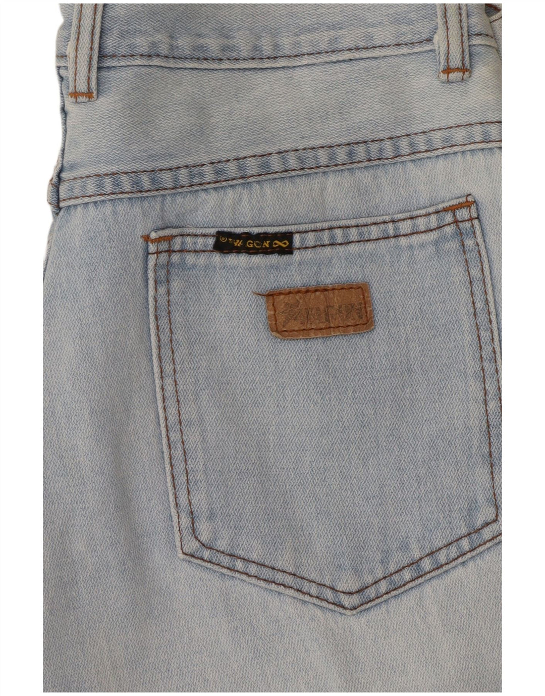 Damskie jeansy z wysokim stanem VINTAGE W26 L26 Niebieskie