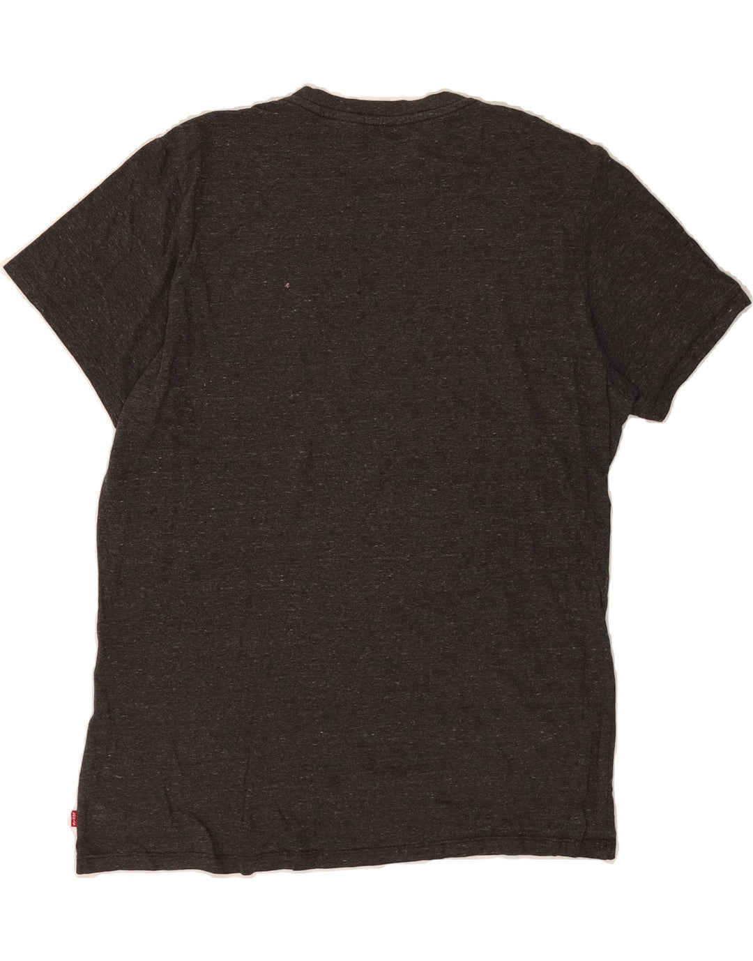 LEVI'S Mens Graphic T-Shirt Top Large Grey Flecked Vintage Levi's and Second-Hand Levi's from Messina Hembry 