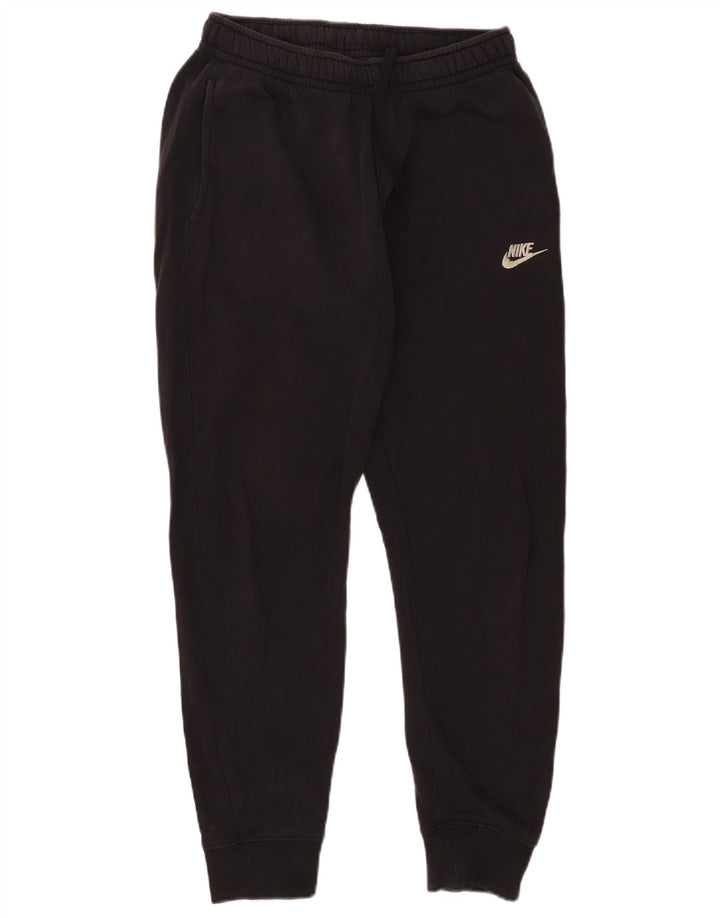 Męskie spodnie dresowe Nike, małe, czarne, bawełniane