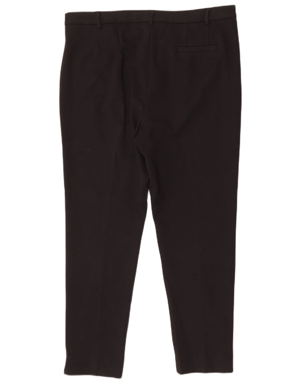 Spodnie damskie Marks & Spencer UK 18 XL W36 L30 Czarna wiskoza