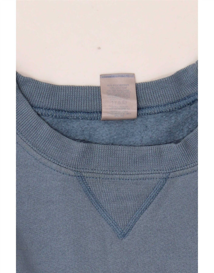 Bluza męska Russell Athletic, mała, niebieska, z poliestru