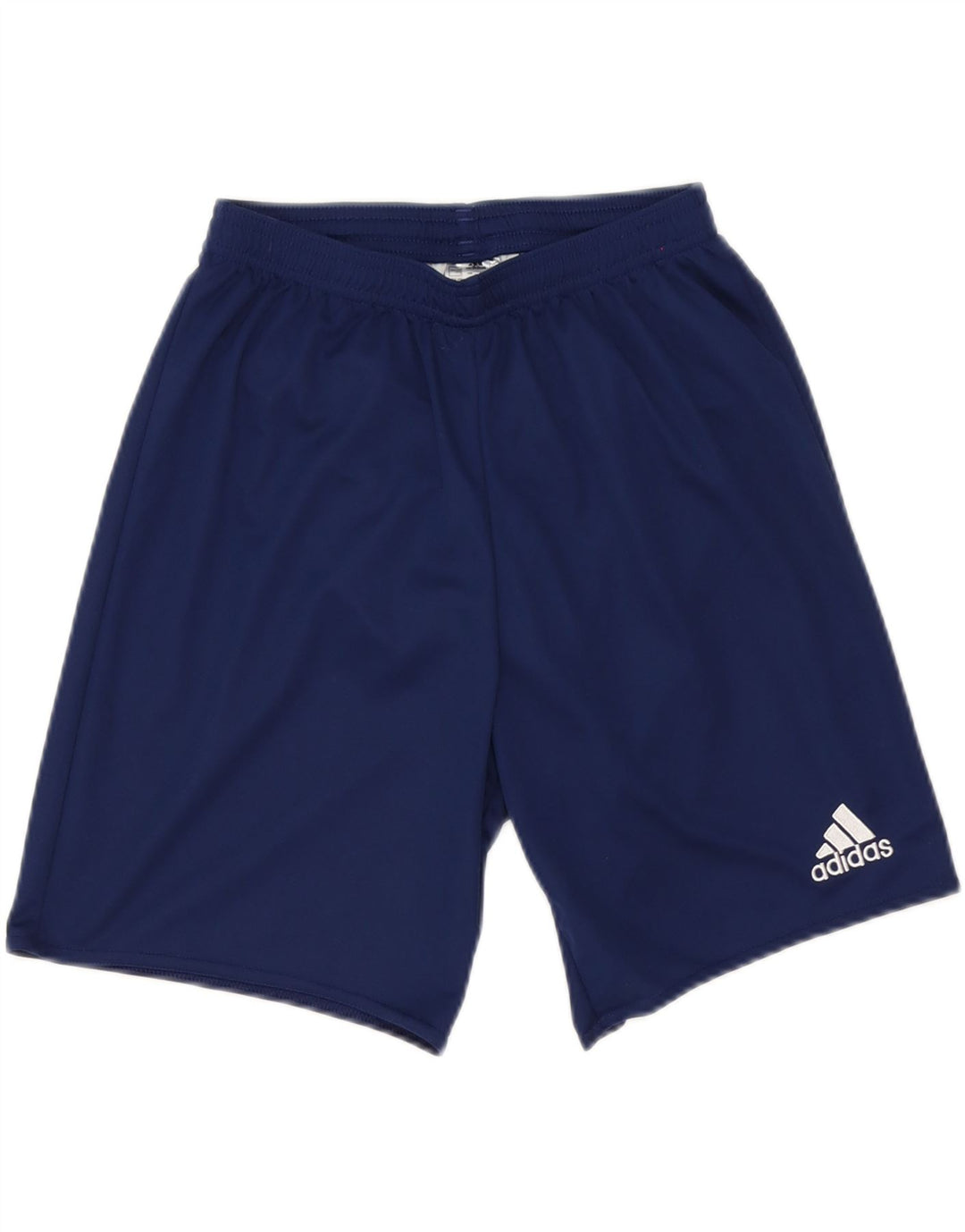 Męskie spodenki sportowe Adidas Climalite, małe, granatowe, poliestrowe