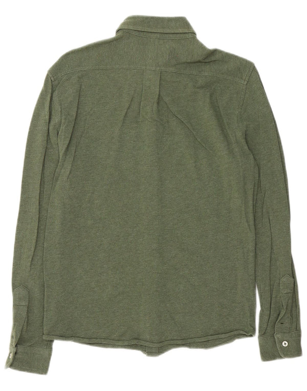 Męska koszula siatkowa o wadze piórkowej Ralph Lauren XS, zielona bawełna