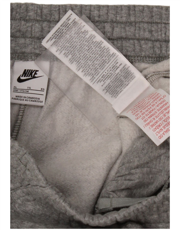 Chłopięce spodnie dresowe NIKE Cargo Joggers 13-14 lat XL, szare nakrapiane