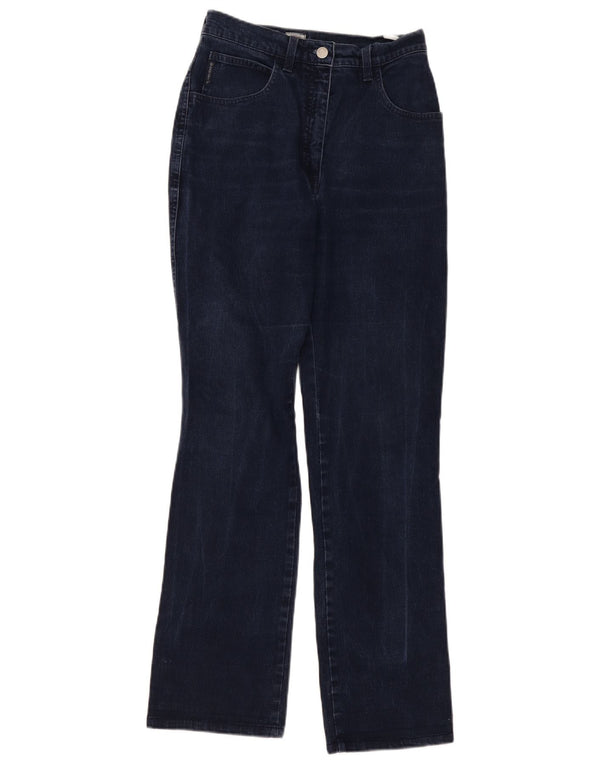 Damskie jeansy Bootcut Armani W28 L30 granatowe