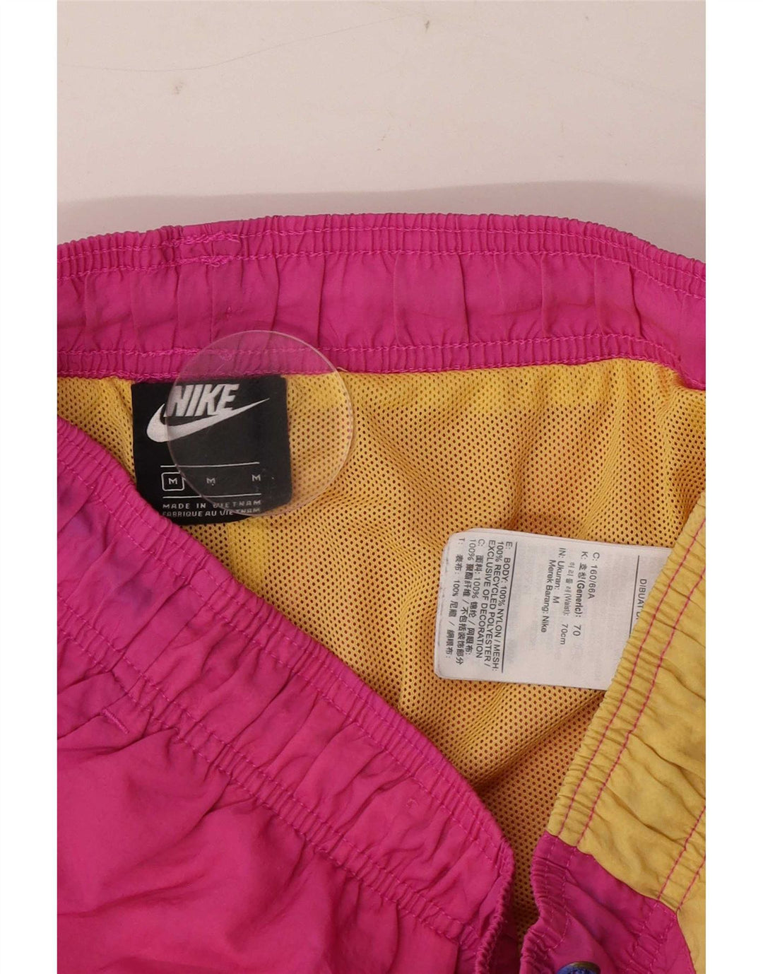 Męskie spodenki sportowe Nike, nylon w kolorze średniego różu