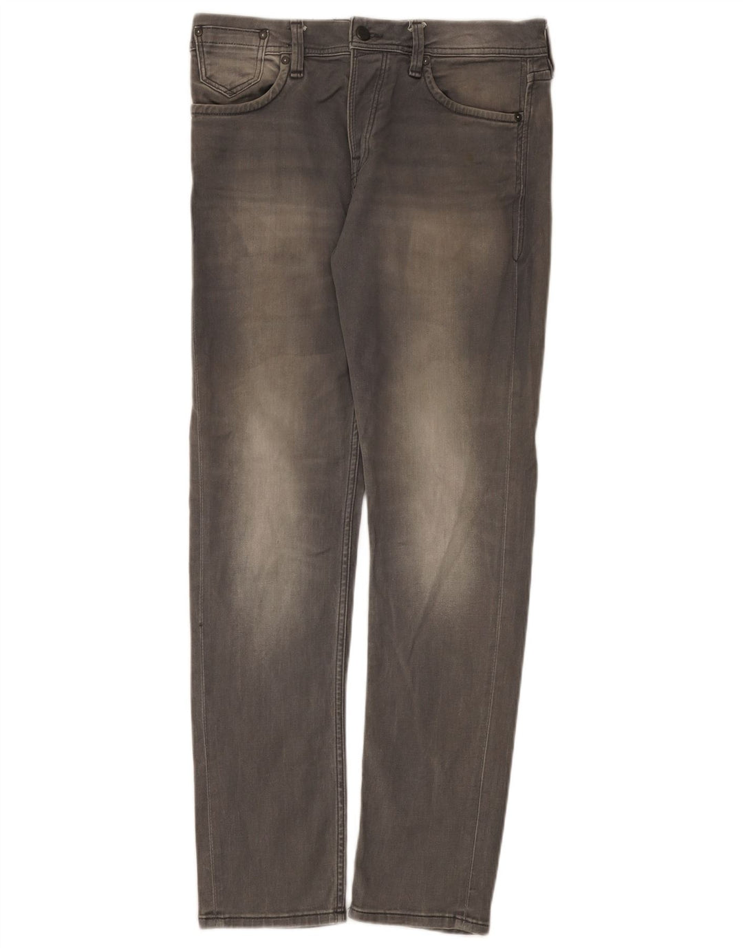 Męskie jeansy typu slim Jack & Jones W29 L32 Szara bawełna