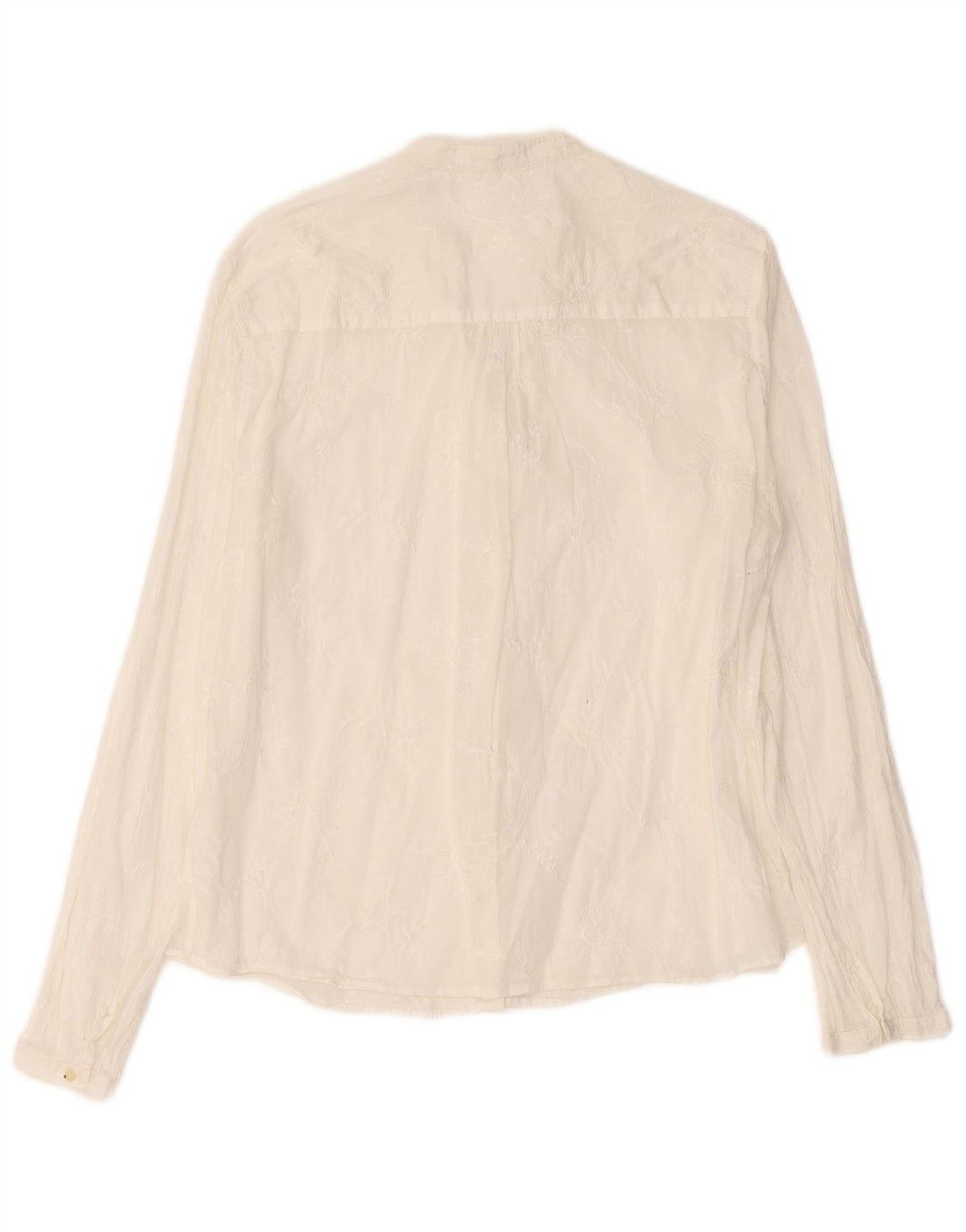 Koszula damska Massimo Dutti EU 44 XL w kolorze złamanej bieli w kwiaty