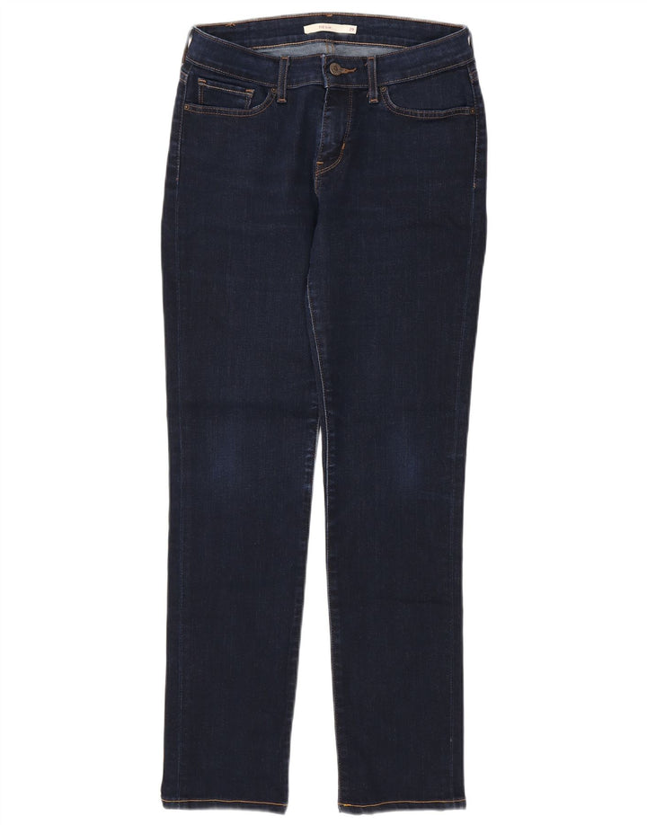 Damskie jeansy Levi's 712 Slim W29 L32 Granatowa bawełna