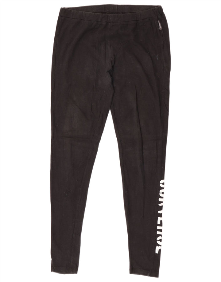 Damskie legginsy Converse Graphic UK 12, średnie czarne