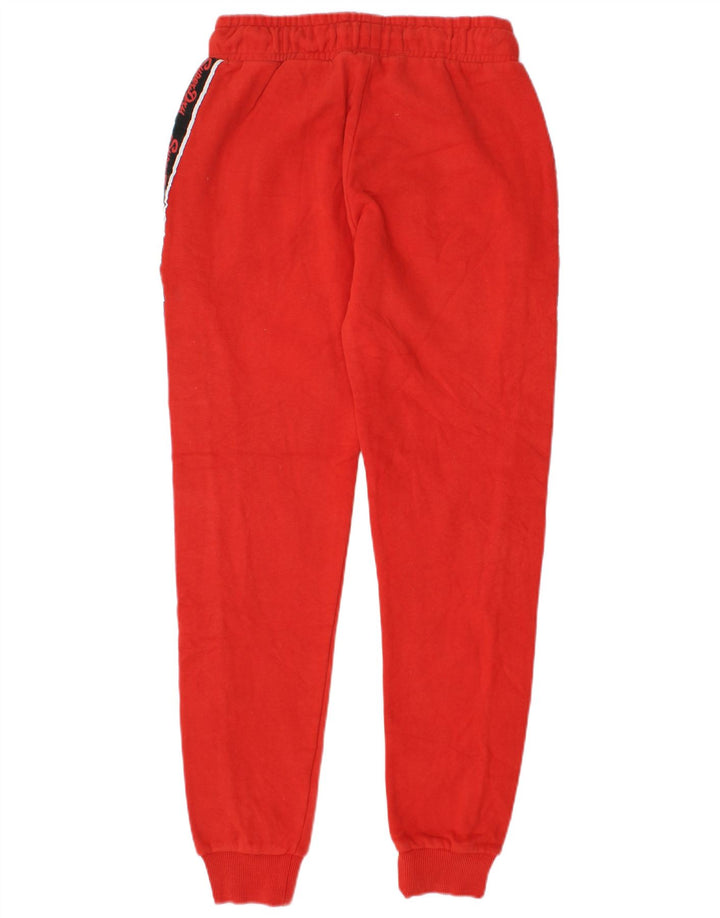 Damskie spodnie dresowe SUPERDRY z grafiką Joggers UK 6 XS w kolorze czerwonym