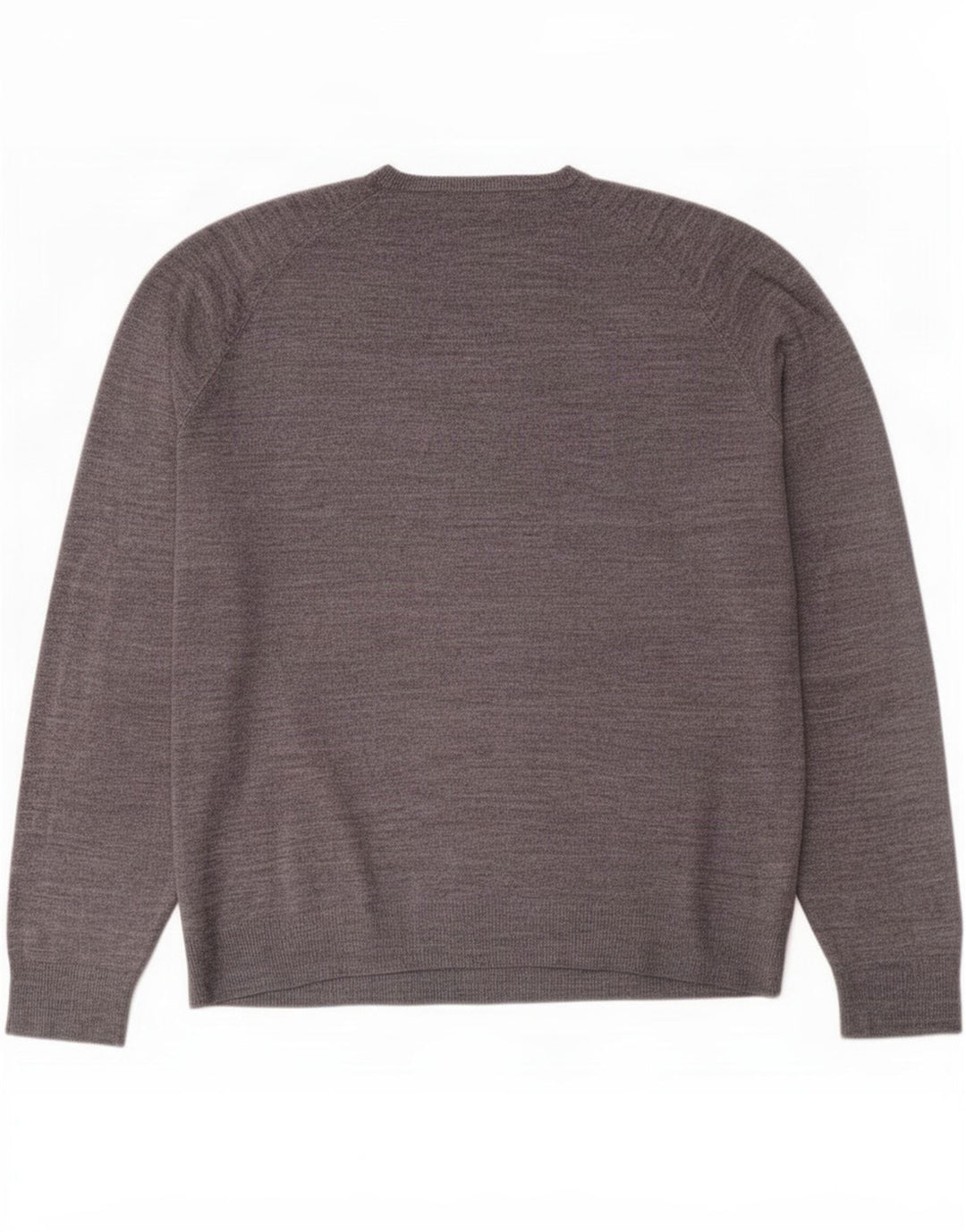 Męski sweter Marks & Spencer Blue Harbor z dekoltem w kształcie litery V, średnioszary, akrylowy