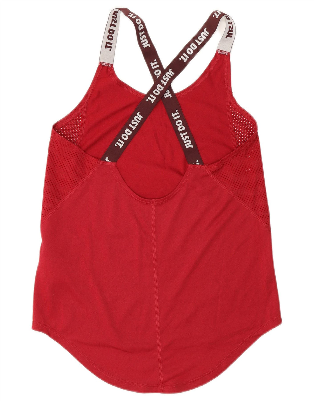 Damska kamizelka Nike Dri Fit Graphic Top UK 6 XS Czerwony poliester