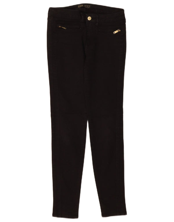 Damskie jeansy skinny Zara EU 36 XS W26 L28 czarne