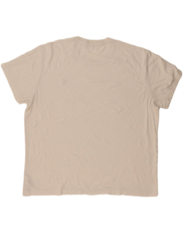 Koszulka męska Polo Ralph Lauren Top 2XL Biała bawełna