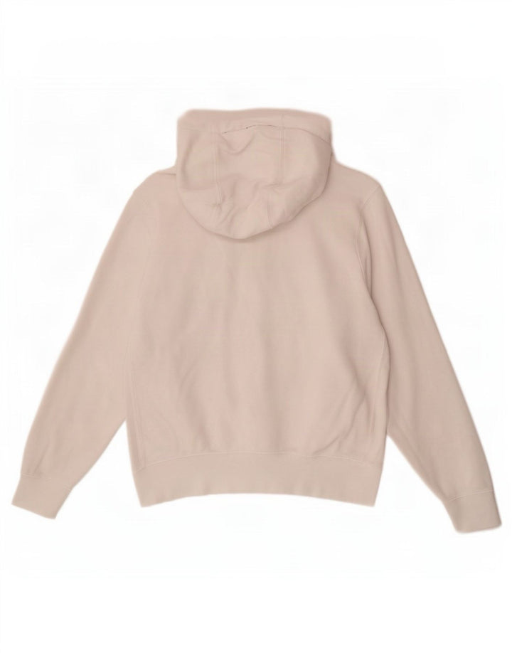 Męska bluza z kapturem Nike, średnia, biała, bawełniana