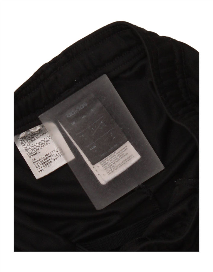 Damskie spodnie dresowe Adidas UK 10, małe, czarne, poliestrowe
