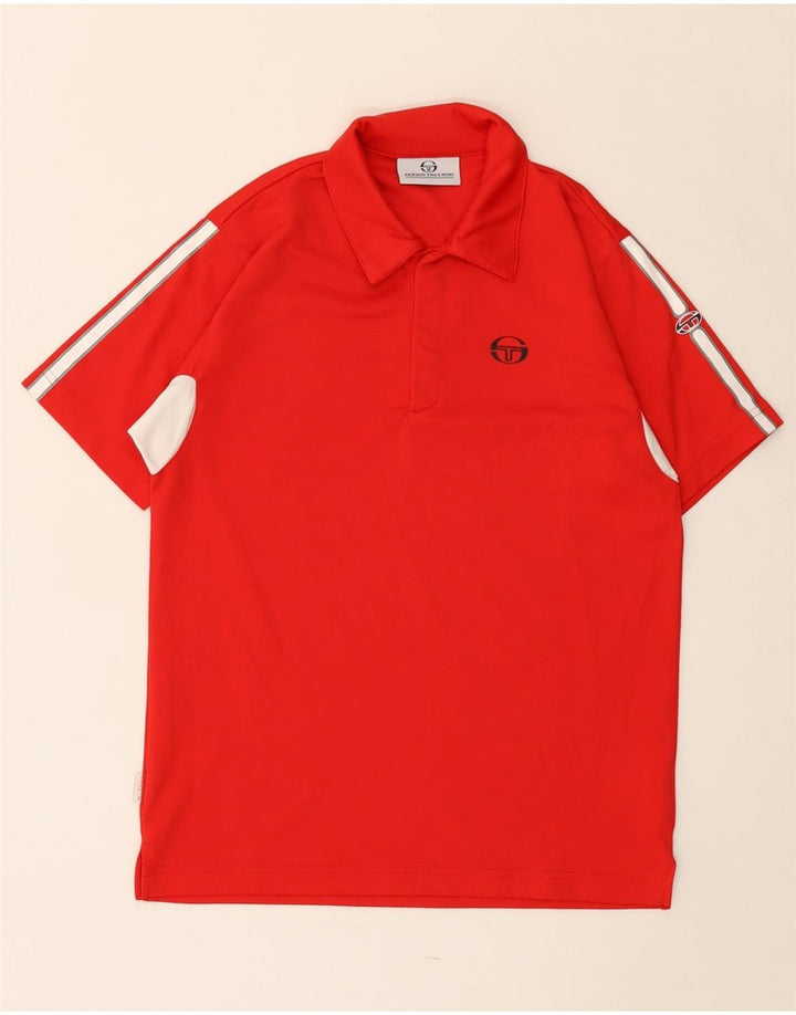 SERGIO TACCHINI Chłopięca koszulka polo 13-14 lat XL, czerwony, poliester z blokami kolorów