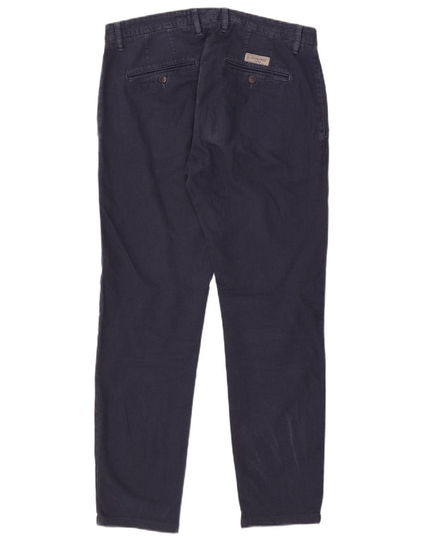 Spodnie męskie Jeckerson Slim Chino W31 L29 Granatowa bawełna
