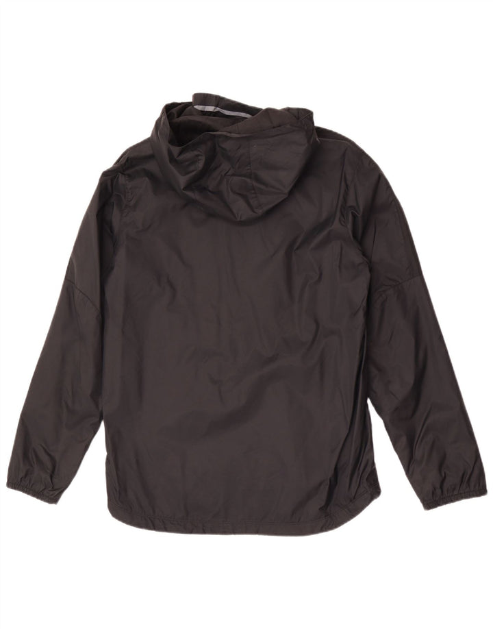 Chłopięca kurtka przeciwdeszczowa z kapturem Nike 13-14 lat XL, czarna, nylonowa