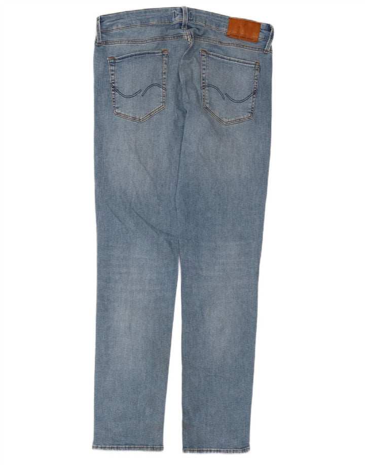 Męskie jeansy Jack & Jones GLENN Slim W34 L34 Niebieska bawełna