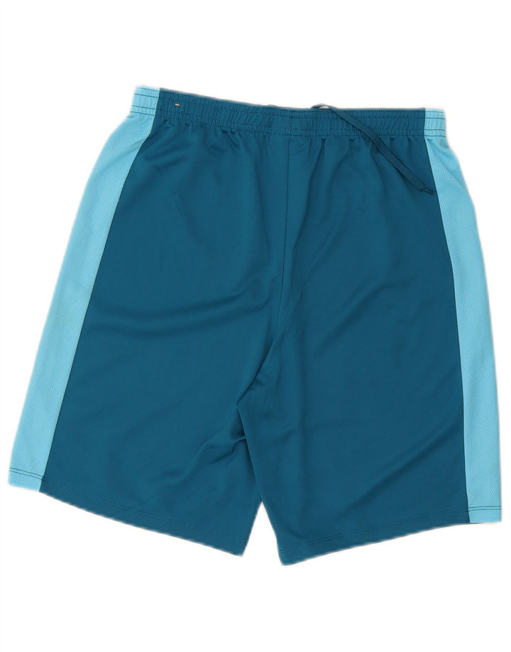 Męskie spodenki sportowe Nike Dri Fit XL, granatowe, z blokami kolorów, poliestrowe