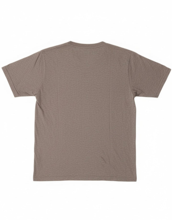 T-shirt męski Gas Top XL, szary, bawełniany