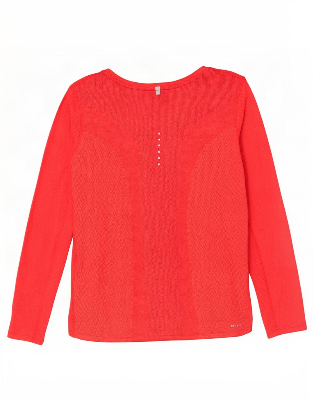 Damska koszulka Nike Dri Fit z długim rękawem, UK 16, duża, czerwona