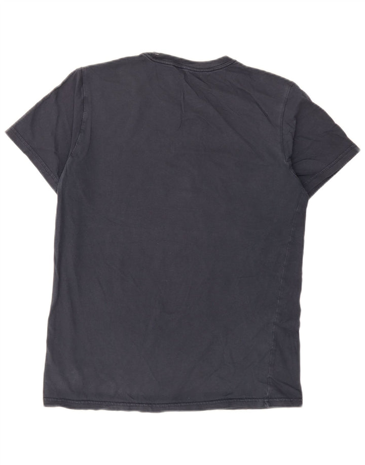 Męski T-shirt z grafiką Oakley, mały, granatowy