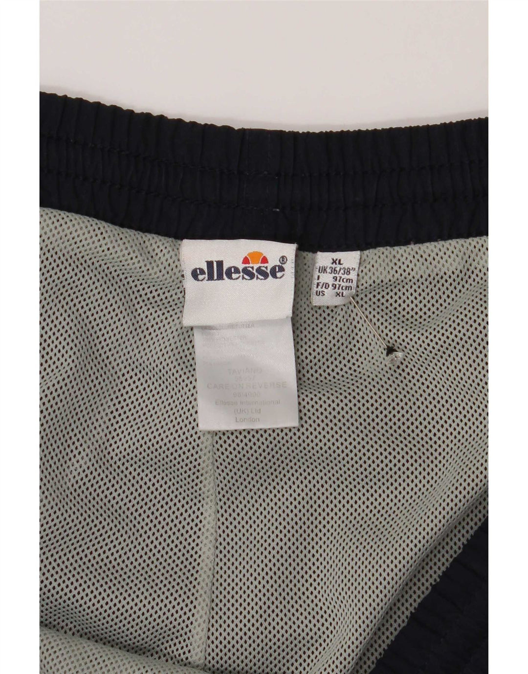 Męskie spodnie dresowe Ellesse XL, granatowe, poliestrowe