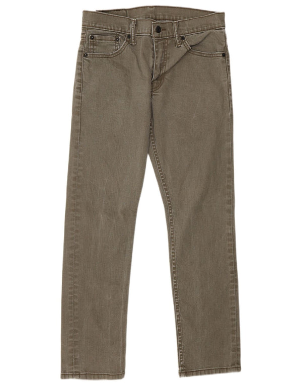 Męskie jeansy LEVI'S 511 Slim W30 L30, bawełna khaki