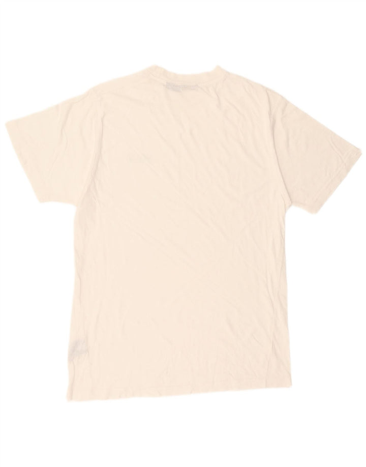 T-shirt męski Fila, mały, w kolorze złamanej bieli